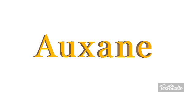 Auxane テキスト効果