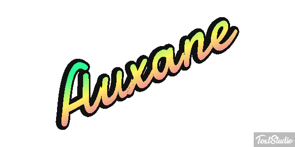 Auxane テキスト効果