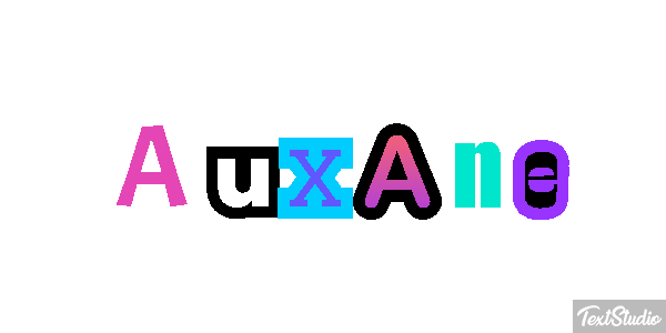 Auxane テキスト効果
