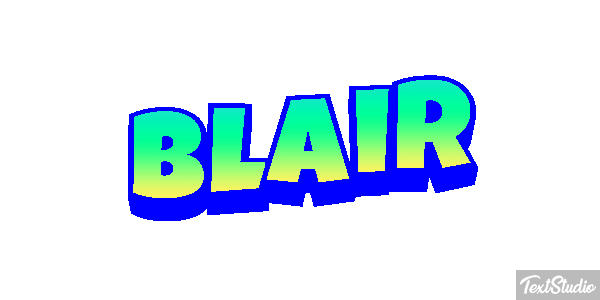 Blair Effet de texte