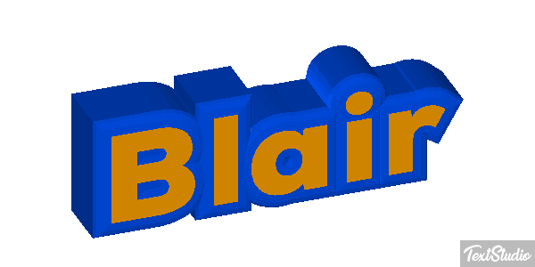 Blair Effet de texte