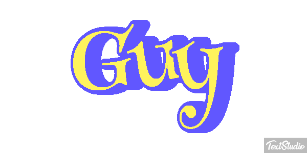 Guy Effet de texte