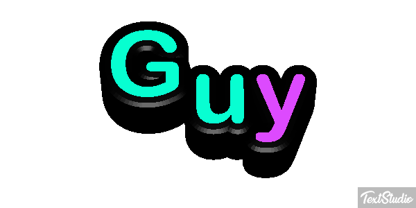 Guy Effet de texte
