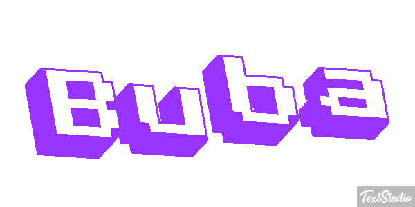 Buba Text effect