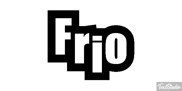 Frio Efeito do texto