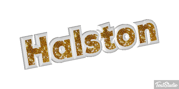 Halston Efekt tekstowy