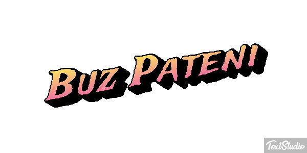 Buz Pateni Metin efekti