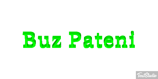 Buz Pateni Metin efekti