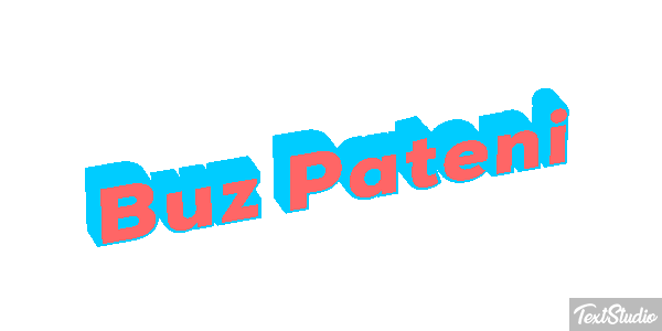 Buz Pateni Metin efekti