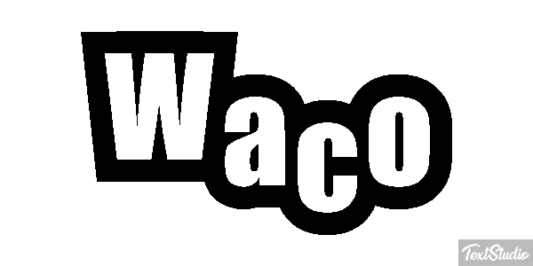 Waco Efeito do texto