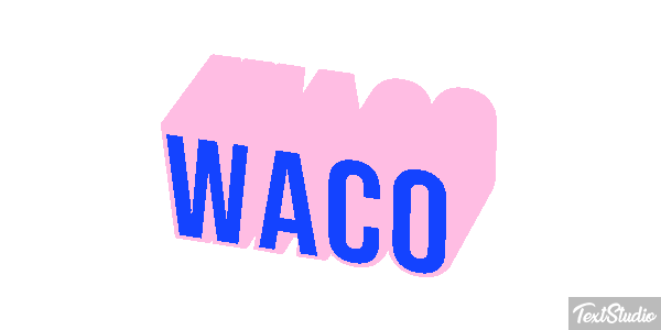 Waco Efeito do texto