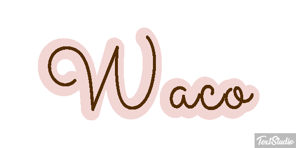 Waco Efeito do texto