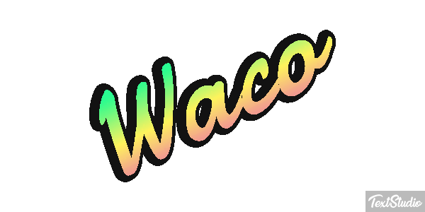 Waco Efeito do texto