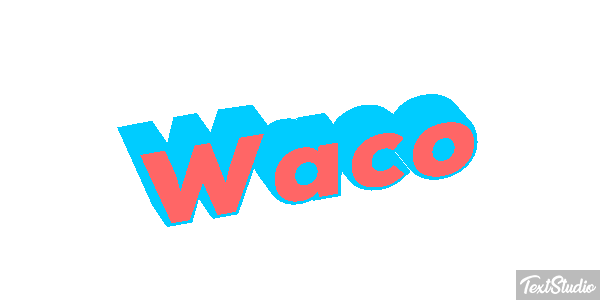 Waco Efeito do texto
