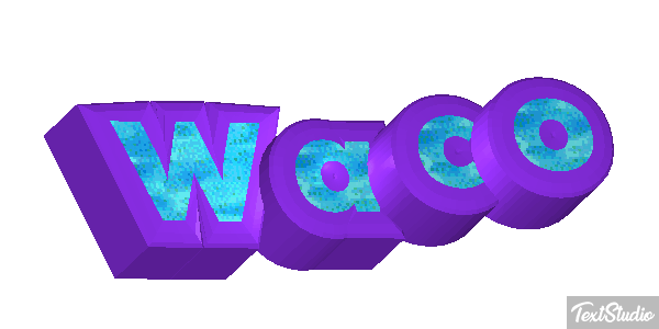 Waco Efeito do texto