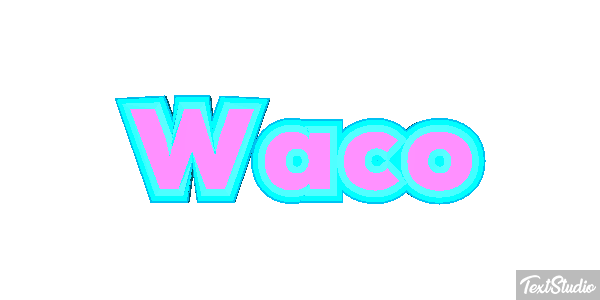 Waco Efeito do texto
