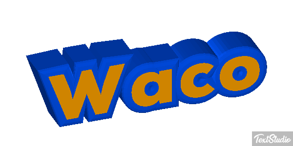 Waco Efeito do texto