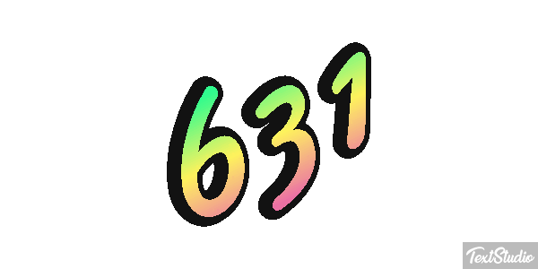 631 Text effect