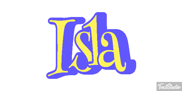 Isla Efekt tekstowy