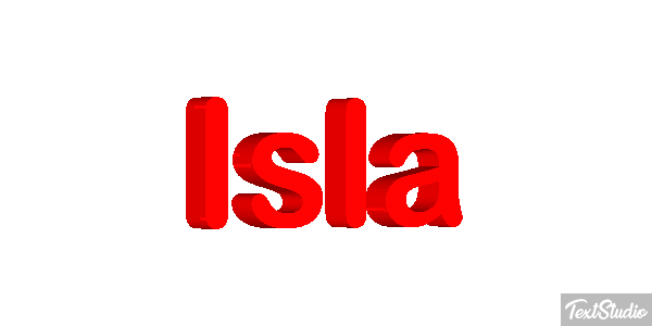 Isla Efekt tekstowy