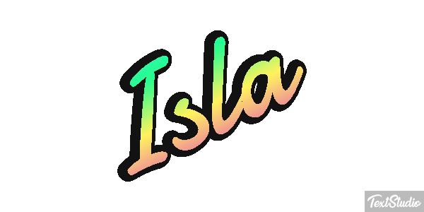 Isla Efekt tekstowy