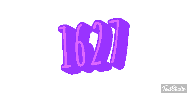 1627 Text effect