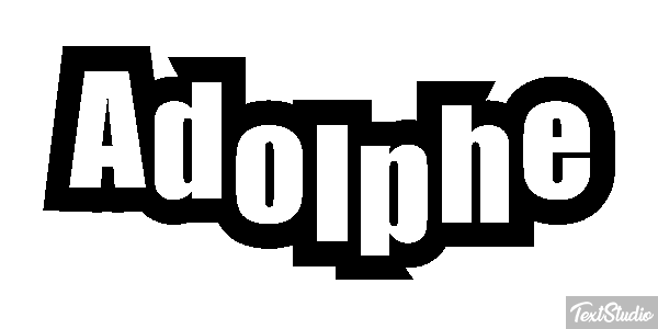 Adolphe Effetto testo