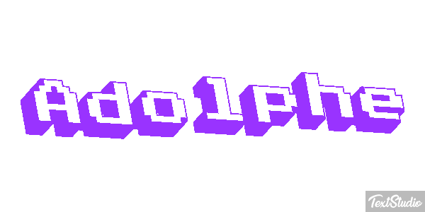 Adolphe Effetto testo