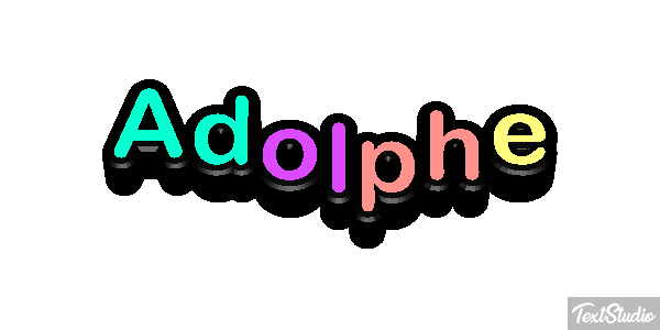 Adolphe Effetto testo