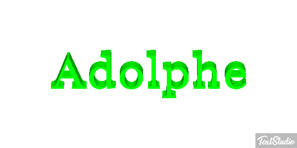 Adolphe Effetto testo