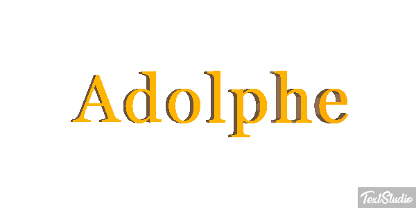 Adolphe Effetto testo
