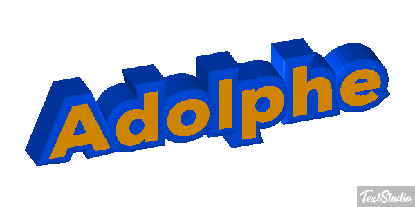 Adolphe Effetto testo