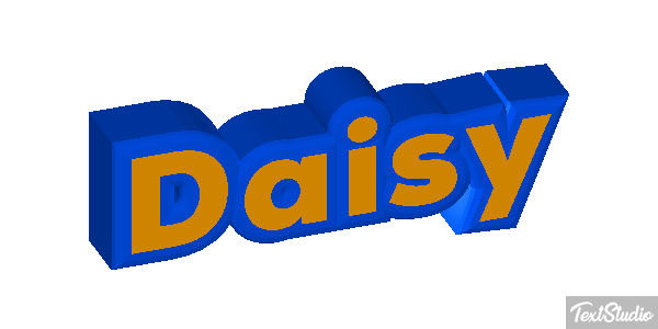 Daisy Text effect