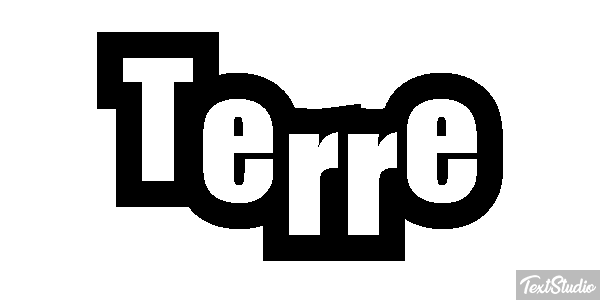 Terre Effet de texte