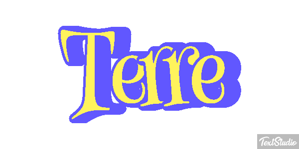 Terre Effet de texte