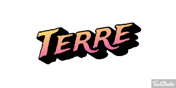 Terre Effet de texte