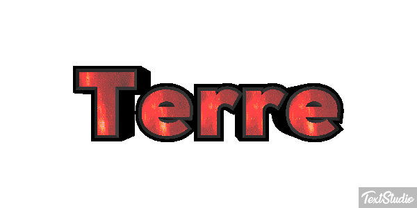 Terre Effet de texte