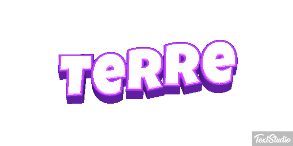 Terre Effet de texte