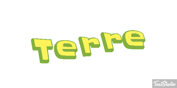 Terre Effet de texte