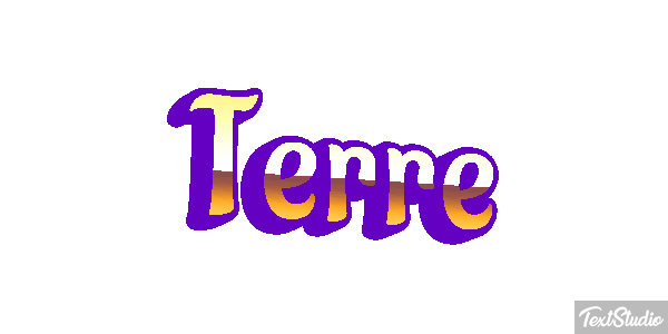 Terre Effet de texte