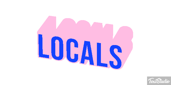 Locals Efecto de texto