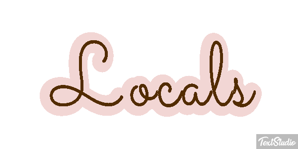 Locals Efecto de texto