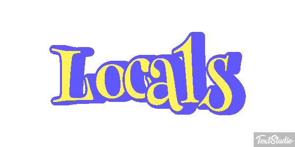 Locals Efecto de texto