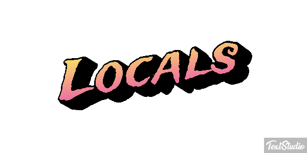 Locals Efecto de texto