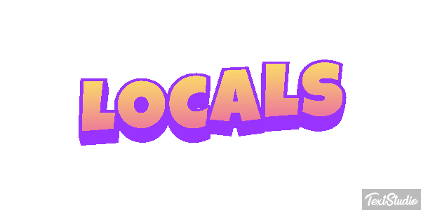 Locals Efecto de texto