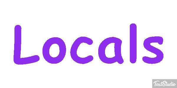 Locals Efecto de texto