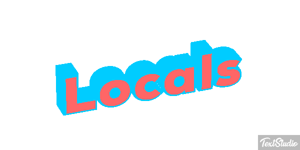 Locals Efecto de texto