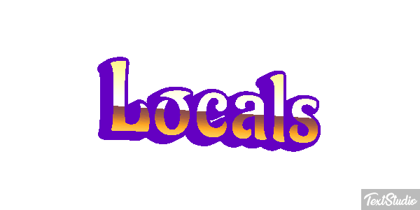 Locals Efecto de texto