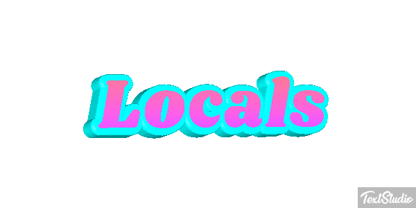 Locals Efecto de texto