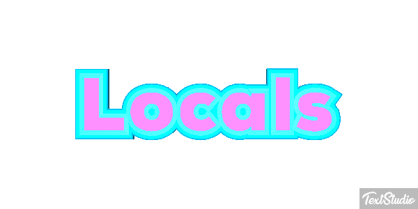 Locals Efecto de texto